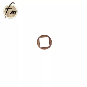 Extenseur de socle carré 25mm vers rond Xmm