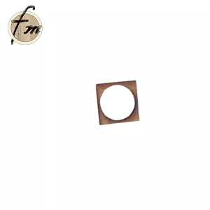 Extenseur de socle rond 25mm vers carré Xmm