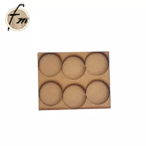 Plateau de mouvement 100mmx125mm 6figs 40mm